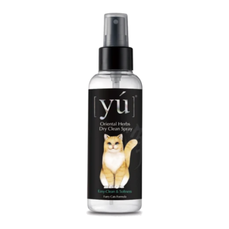 Yú - Dầu tắm khô cho mèo 150 ml