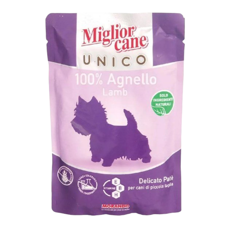 Pate chó Migliorcane - Lamb - 100g
