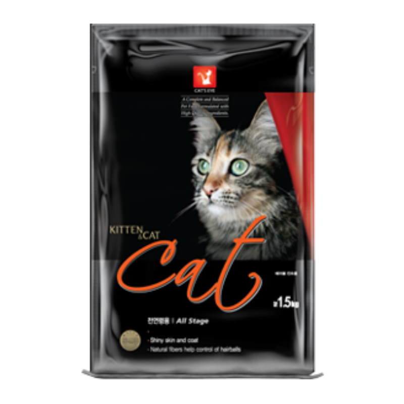 Thức ăn hạt cho mèo CAT'S EYE - Kitten & Cat - 1.5kg