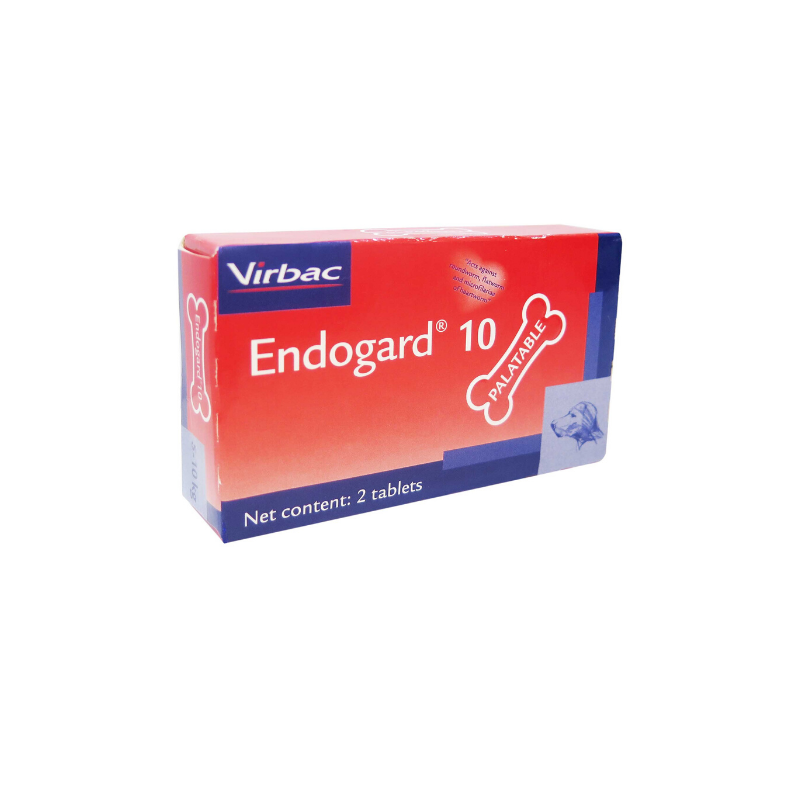 Virbac - Endogard - xổ giun cho chó mèo - vỉ 2 viên