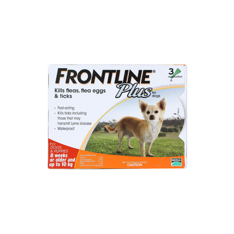 FRONTLINE Plus - Chó dưới 10kg - 1 tuýp