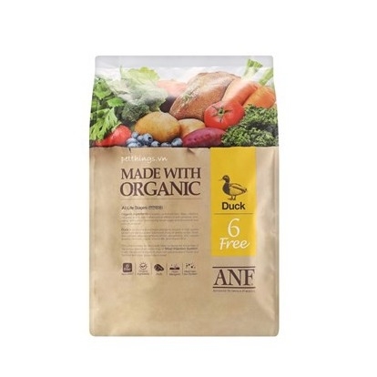 ANF - 6 Free Thức ăn hạt hữu cơ vị vịt (bag 2kg)