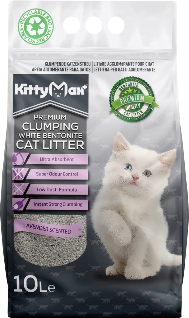 CÁT VỆ SINH KITTYMAX 10L HƯƠNG LAVENDER