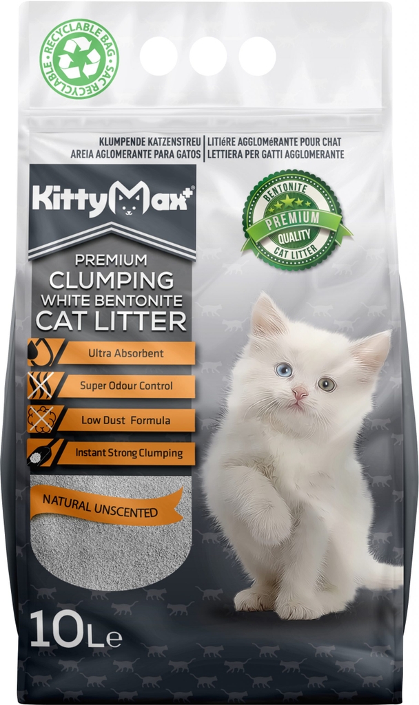 CÁT VỆ SINH KITTYMAX 10L HƯƠNG NATURAL