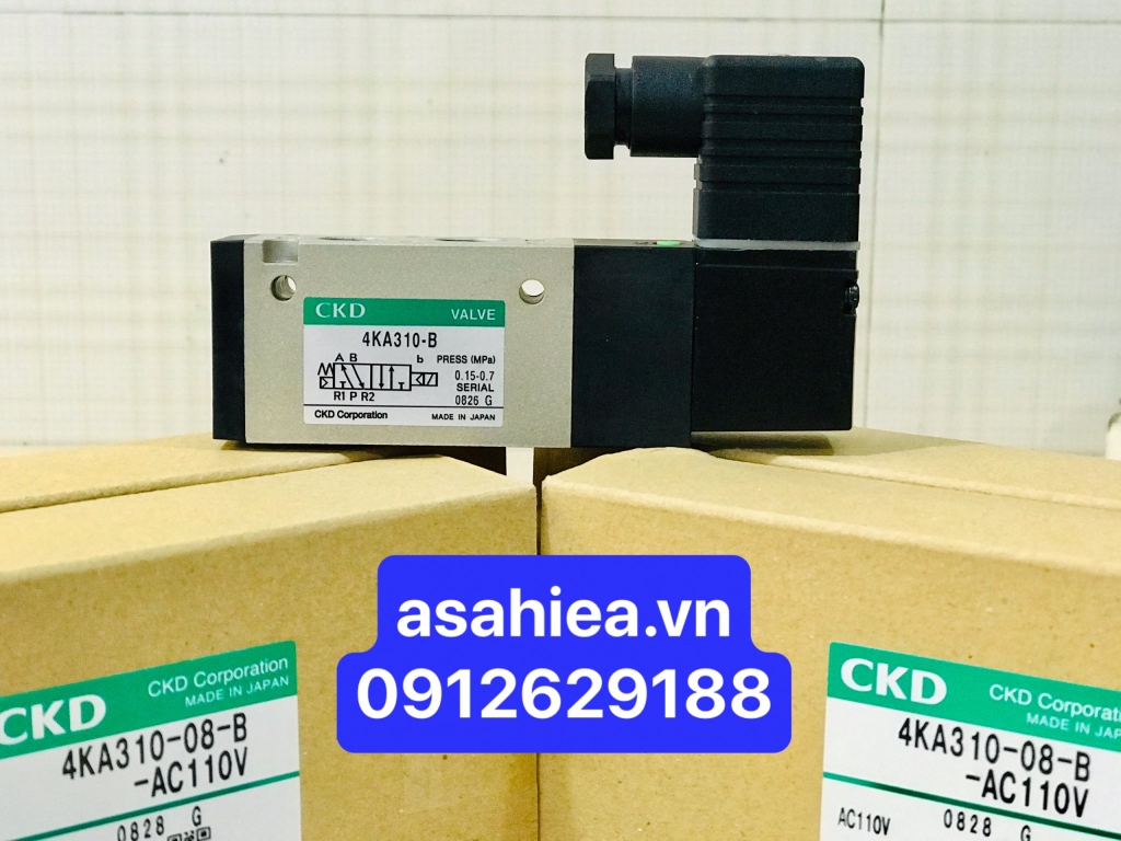 Van điện từ CKD 4KA310-B