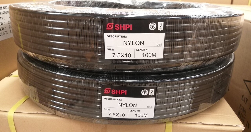 Ống Nylon 7.5x10 SHPI màu đen
