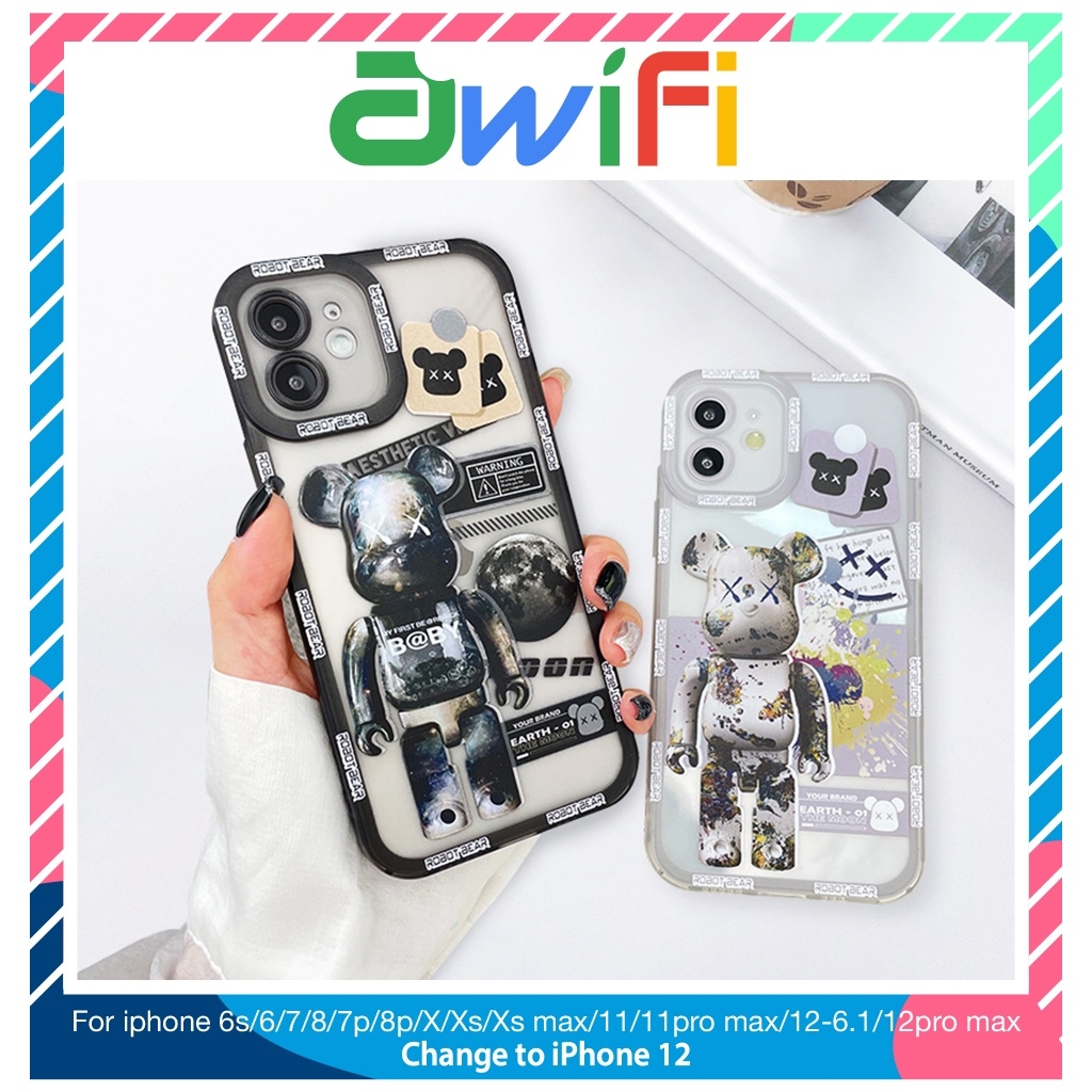 Ốp Iphone XR Be@r brick mars thời trang, ốp lưng điện thoại siêu chất, in hình  BEARBRICK cực đẹp mắt - Uy tín tại Xưởng In Ốp Lưng | Lazada.vn