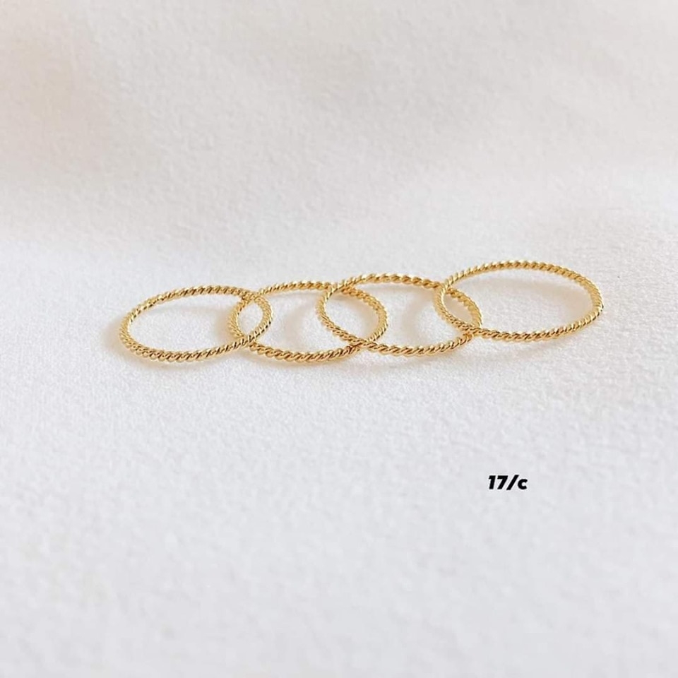 Twist ring (Gold 10k)