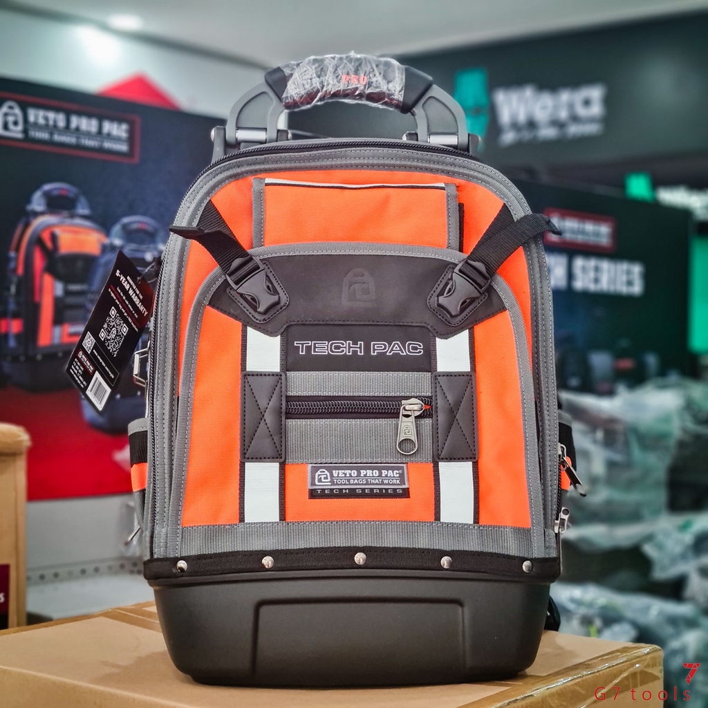 Ba Lô Cao Cấp Veto Tech Pac Hi-Viz Orange Dung Tích 25 Lít Đựng Dụng Cụ ...