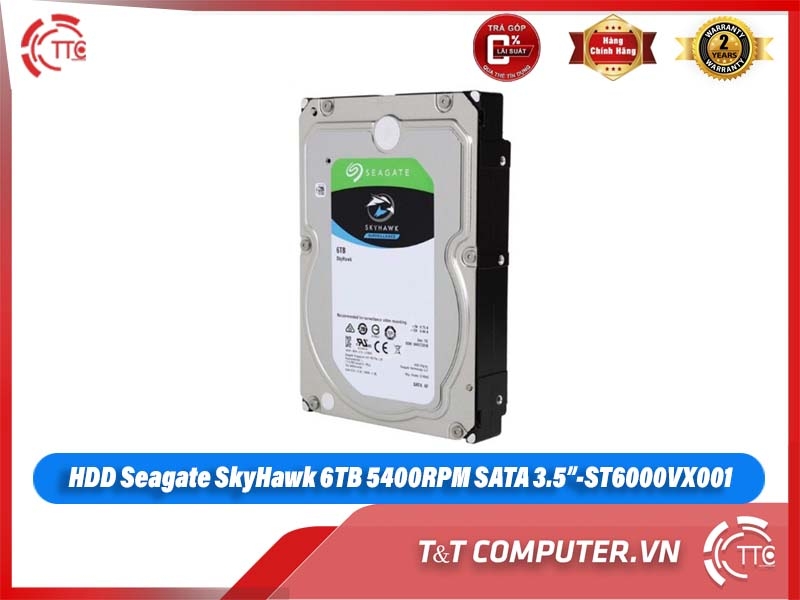 HDD Seagate SkyHawk 6TB 5900RPM SATA 3.5”
