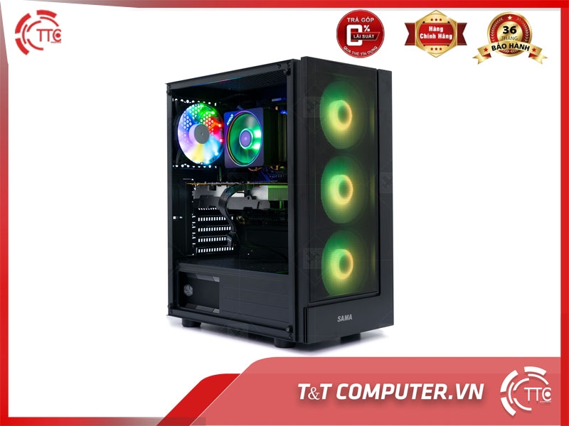 PC TNT - INTEL CORE i3 10100 | RAM 16G | RTX 2070 8G