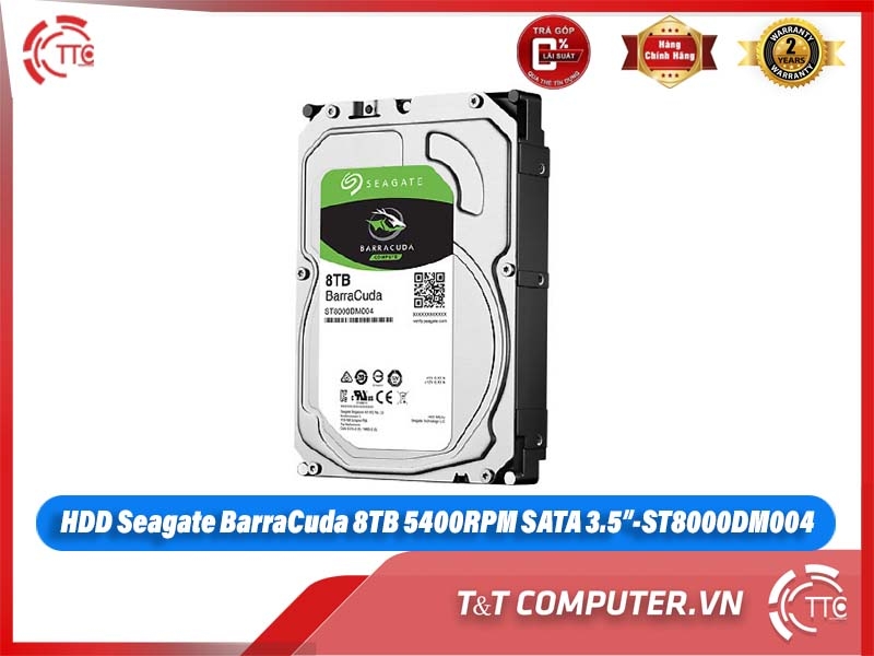 HDD Seagate BarraCuda 8TB 5400RPM SATA 3.5”-ST8000DM004