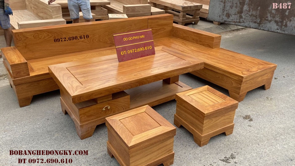 HOT】Mẫu Bàn Ghế Sofa Gỗ Tự Nhiên Đẹp Giá Rẻ Cho Mọi Nhà B487 Hot】Mẫu Bàn Ghế Sofa Gỗ Tự Nhiên Đẹp Giá Rẻ Cho Mọi Nhà B487