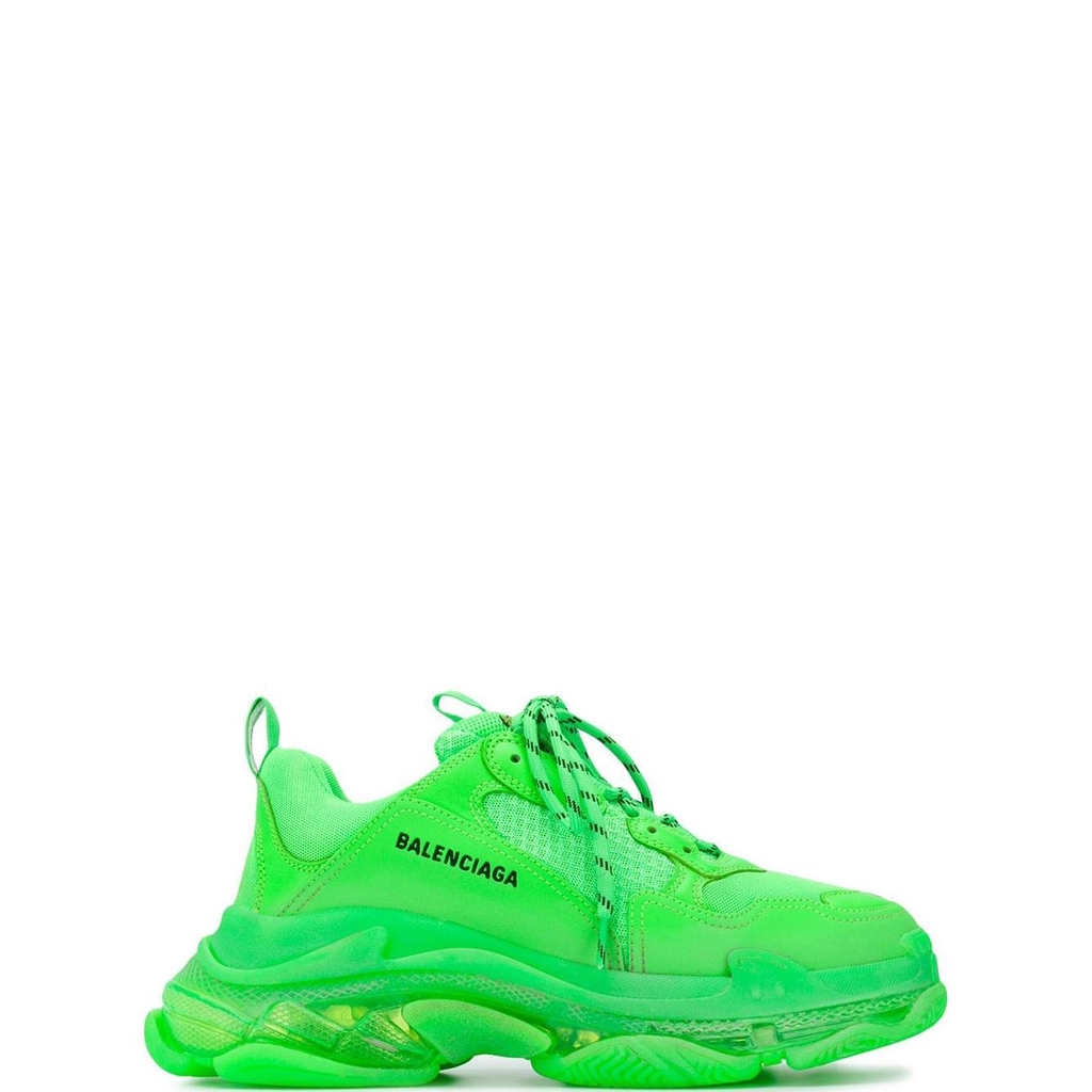 Mens Runner Sneaker in Fluo Green  Balenciaga US