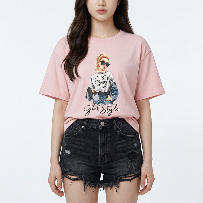 Áo thun nữ LOREN Taylo Girl Style A21075