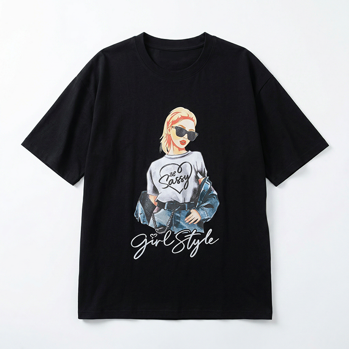 Áo thun nữ LOREN Taylo Girl Style A21075