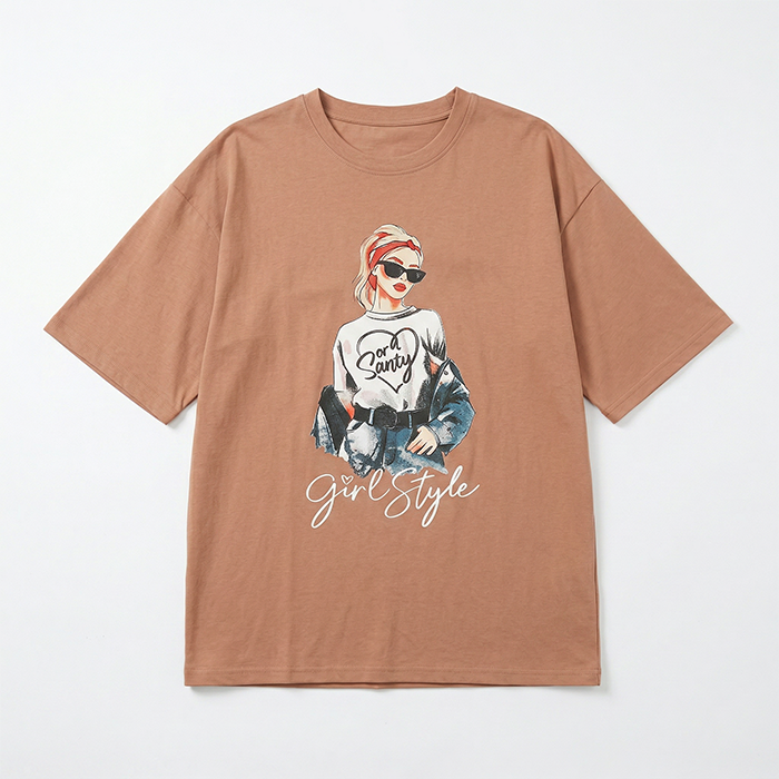 Áo thun nữ LOREN Taylo Girl Style A21075