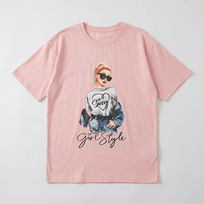 Áo thun nữ LOREN Taylo Girl Style A21075