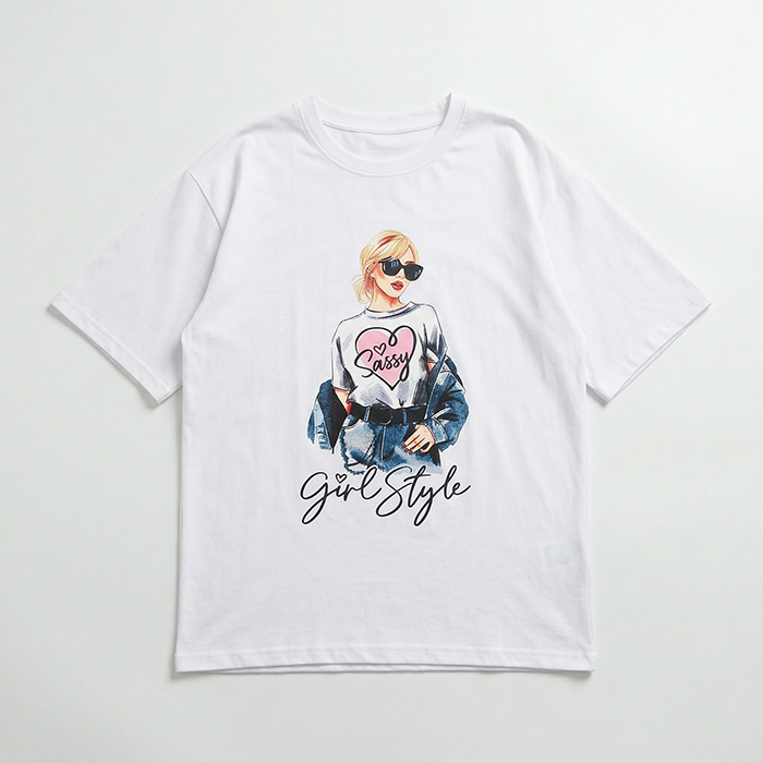 Áo thun nữ LOREN Taylo Girl Style A21075