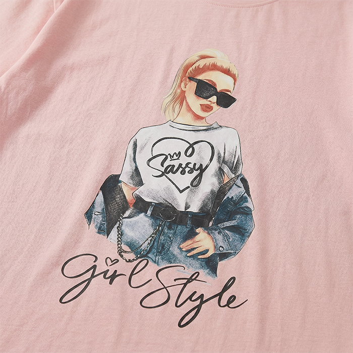 Áo thun nữ LOREN Taylo Girl Style A21075