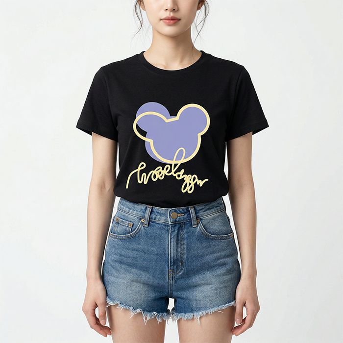 Áo thun nữ LOREN Regular mickey A21092
