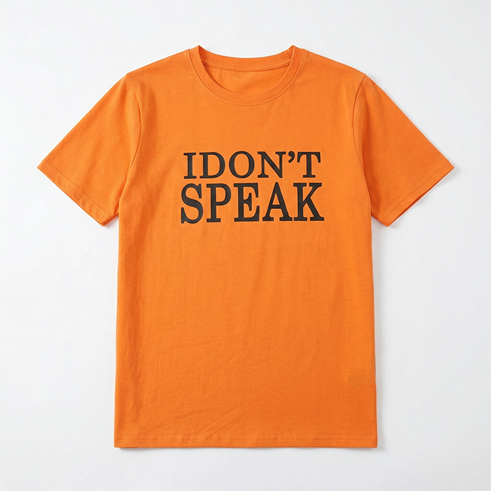 Áo thun nữ LOREN Speak ngắn tay A2965