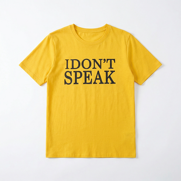 Áo thun nữ LOREN Speak ngắn tay A2965