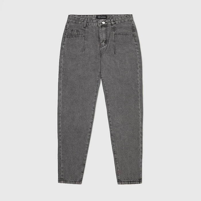 Quần jean baggy LOREN trơn kiểu túi B51038
