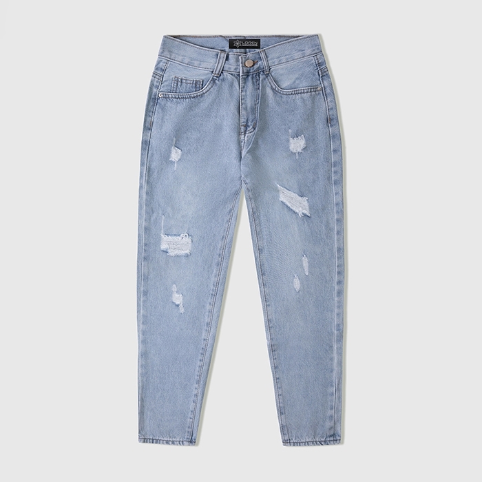 Quần jean baggy LOREN rách B51039