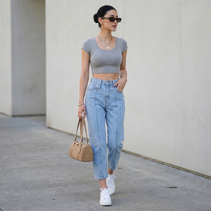 Quần jean baggy nữ LOREN kiểu B51069