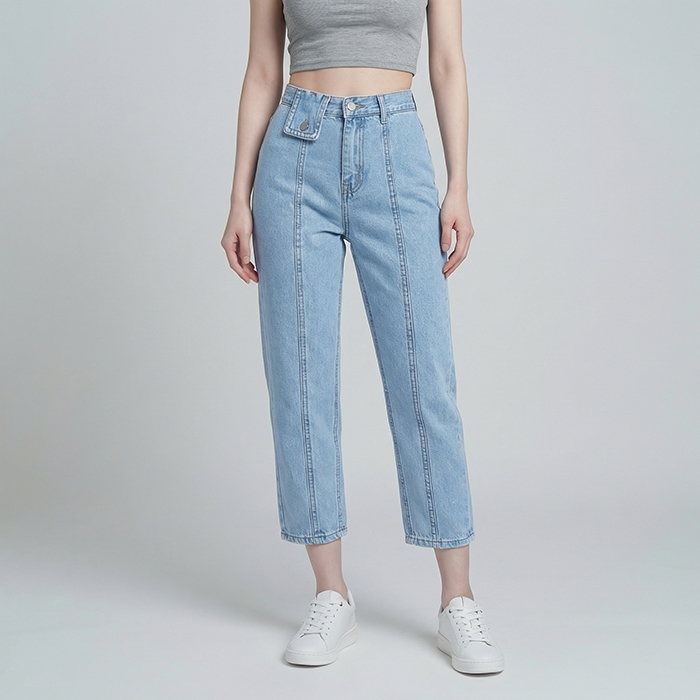 Quần jean baggy nữ LOREN kiểu B51069