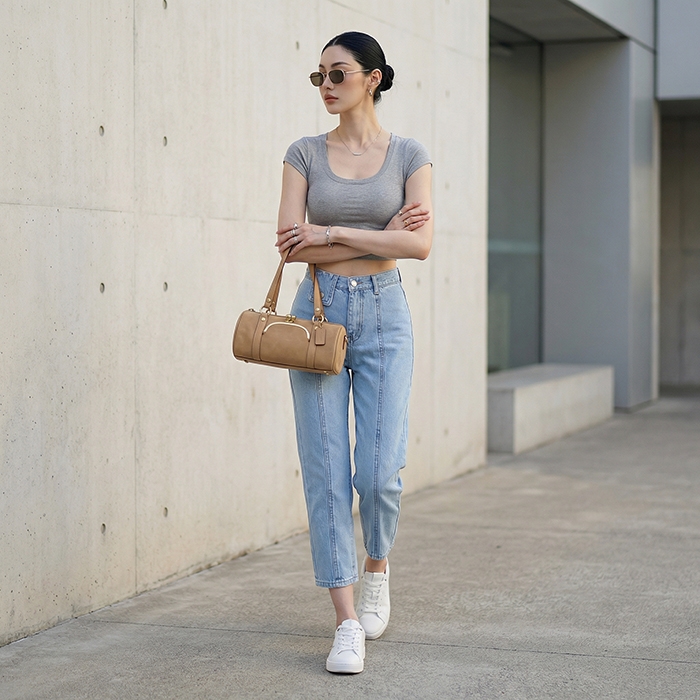 Quần jean baggy nữ LOREN kiểu B51069