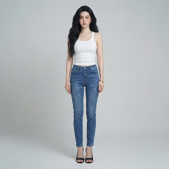 Quần jean nữ LOREN Regular B5990