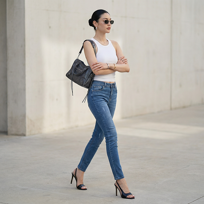 Quần jean nữ LOREN Regular B5990