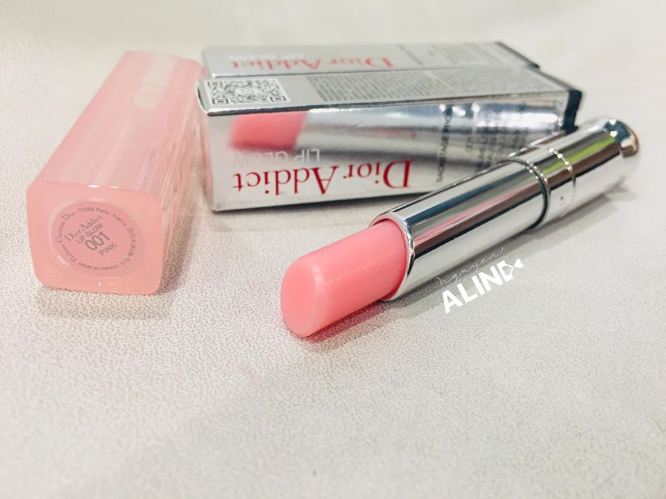 Son Dưỡng Dior Addict Lip Glow Màu 001 Pink