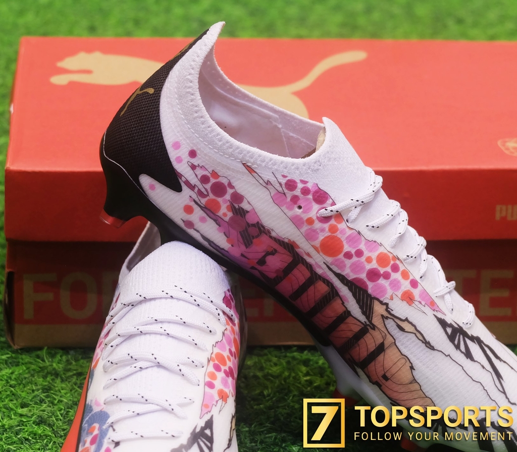 Puma Ultra Ultimate Legacy of Speed x PD25 FG/AG - White/Red/Black ...