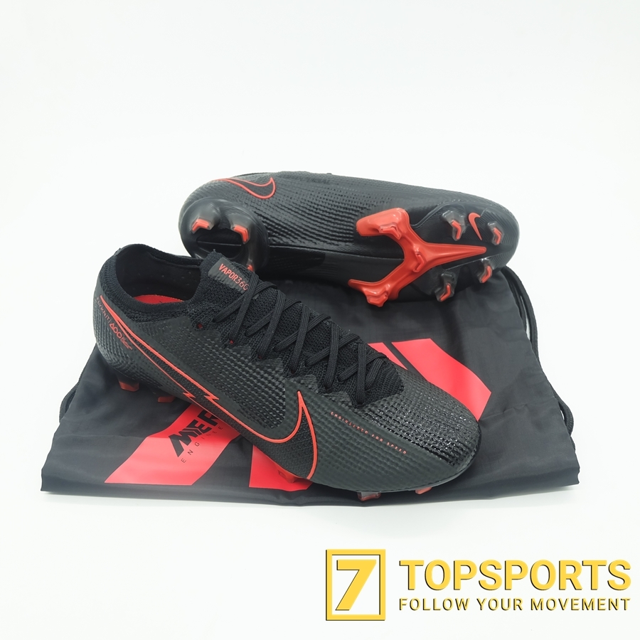 Nike Mercurial Vapor XIII Elite FG - Black/Dark Smoke Grey/Black AQ4176 060  7TOPSPORTSVN