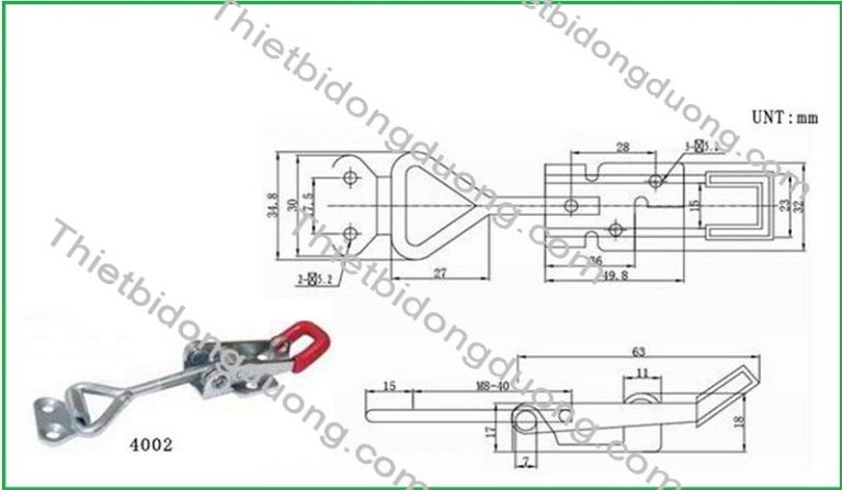 Cam kẹp GH4002