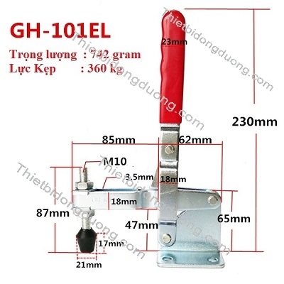 Cam kẹp GH101EL