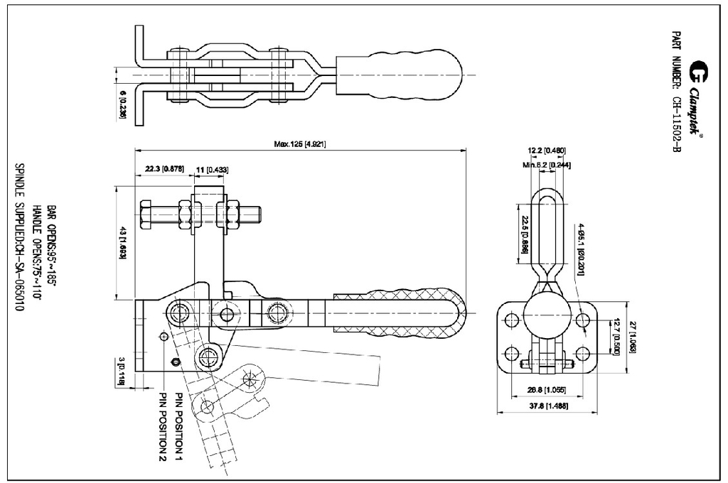 Kẹp định vị CH11502B