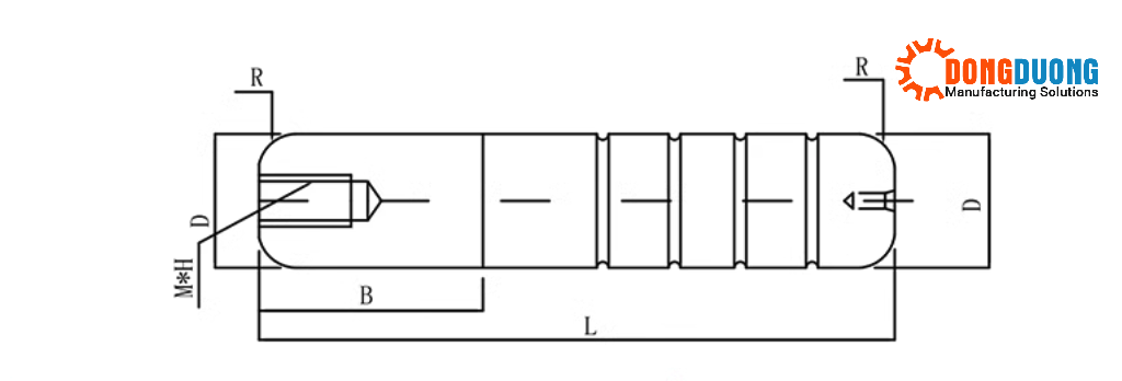 Trục dẫn hướng ko vai GPON