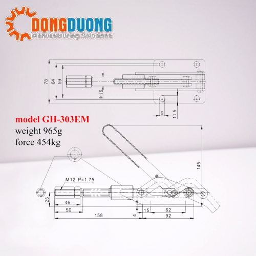 Cam kẹp GH303EM