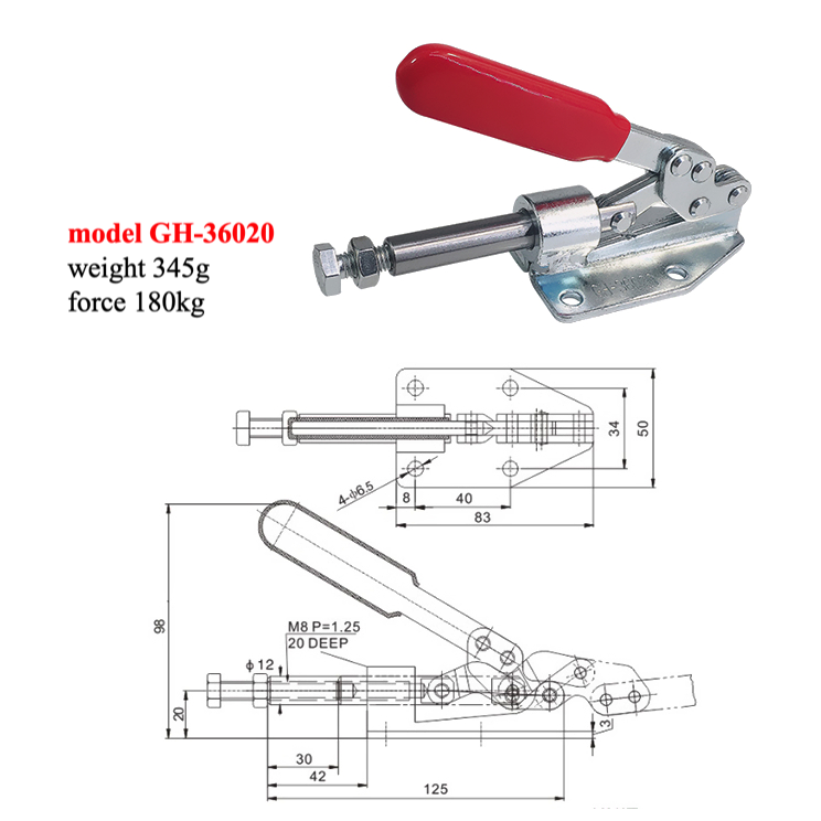 Cam kẹp GH36020