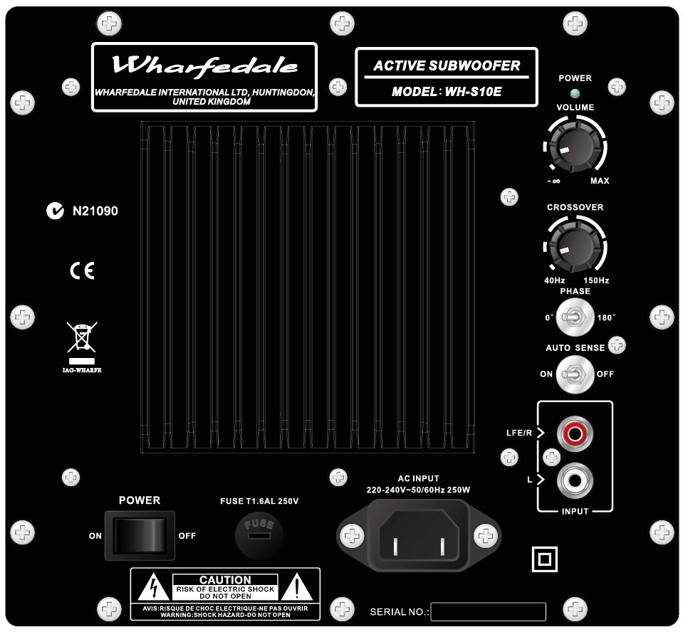 Loa Sub Wharfedale WH-S10E