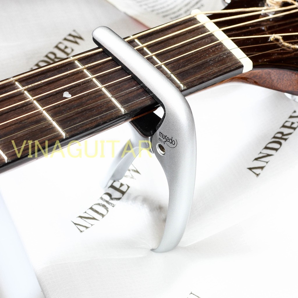 Capo Guitar Musedo Mc5/Mc6 cho classic/acoustic Vinaguitar