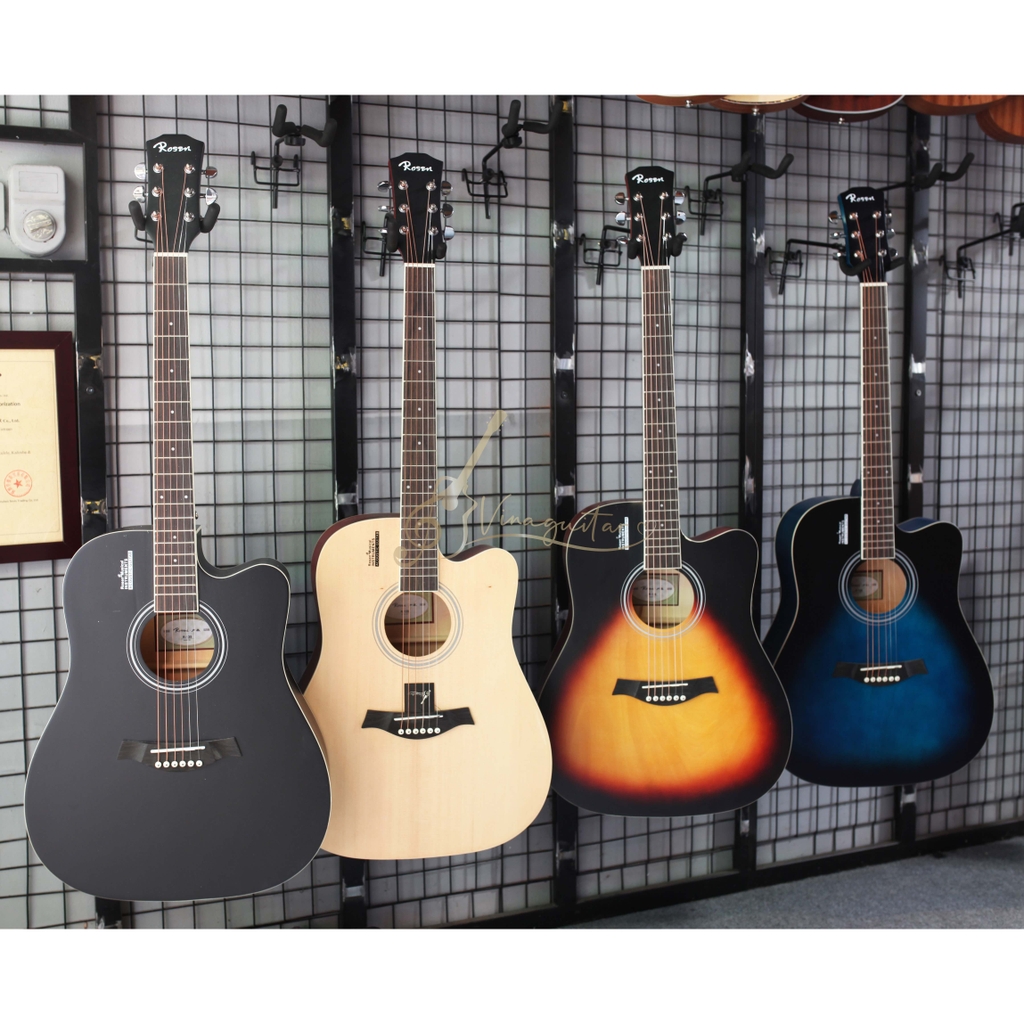 Đàn Guitar Acoustic Rosen R135 Chính Hãng Vinaguitar