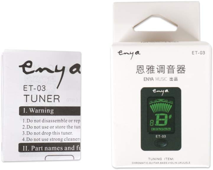 Tuner Guitar Ukulele Violin Đàn Bầu... Đa Năng ENYA ET03 Vinaguitar