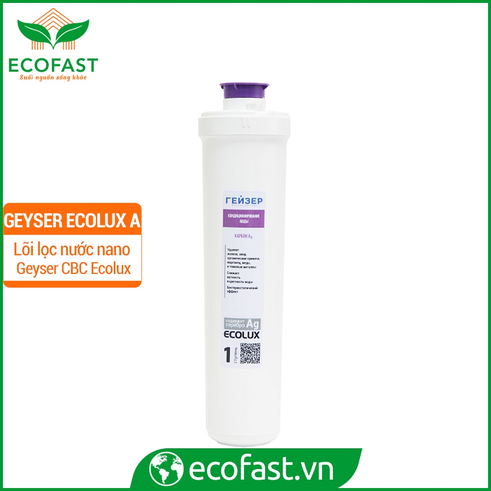 Bộ lõi lọc Geyser Ecolux