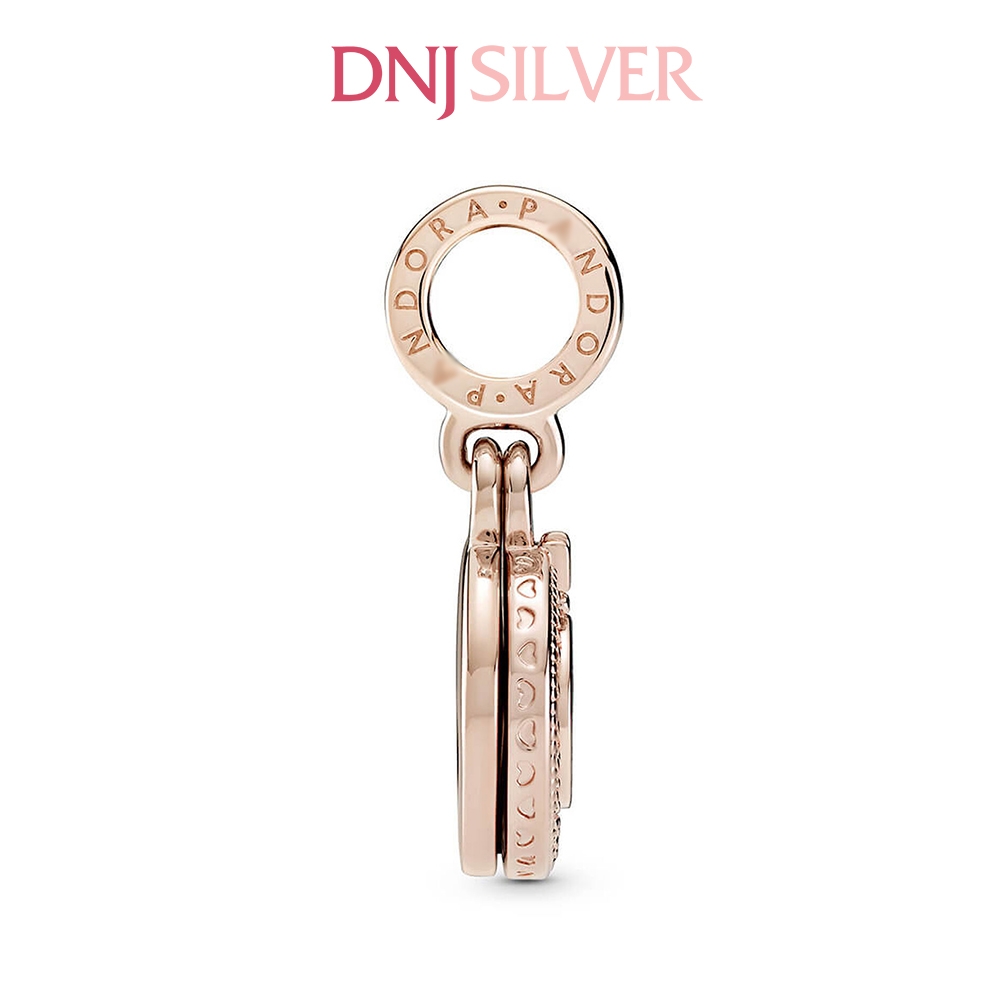 [Chính hãng] Charm bạc 925 cao cấp - Charm Sparkling Pavé Crown O Enamel thích hợp để mix vòng tay charm bạc cao cấp - DN710