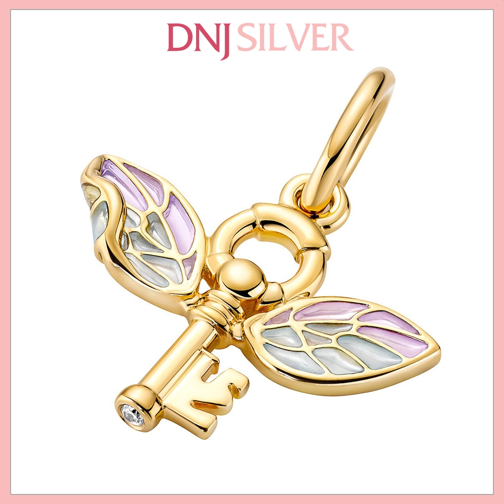 [Chính hãng] Charm bạc 925 cao cấp - Charm Harry Potter Winged Key thích hợp để mix vòng tay charm bạc cao cấp - DN525